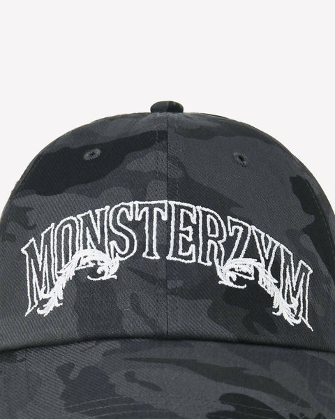 MONSTERZYM LOGO BALLCAP (Black Camo)