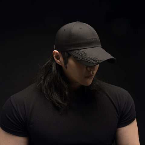 Black Chrome Thornbush Ball Cap